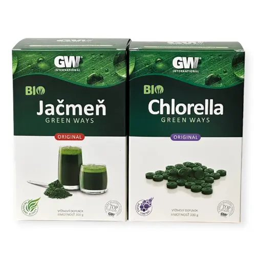 jačmeň chlorella green ways