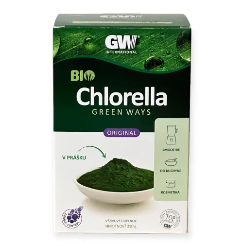 chlorella green ways prášok
