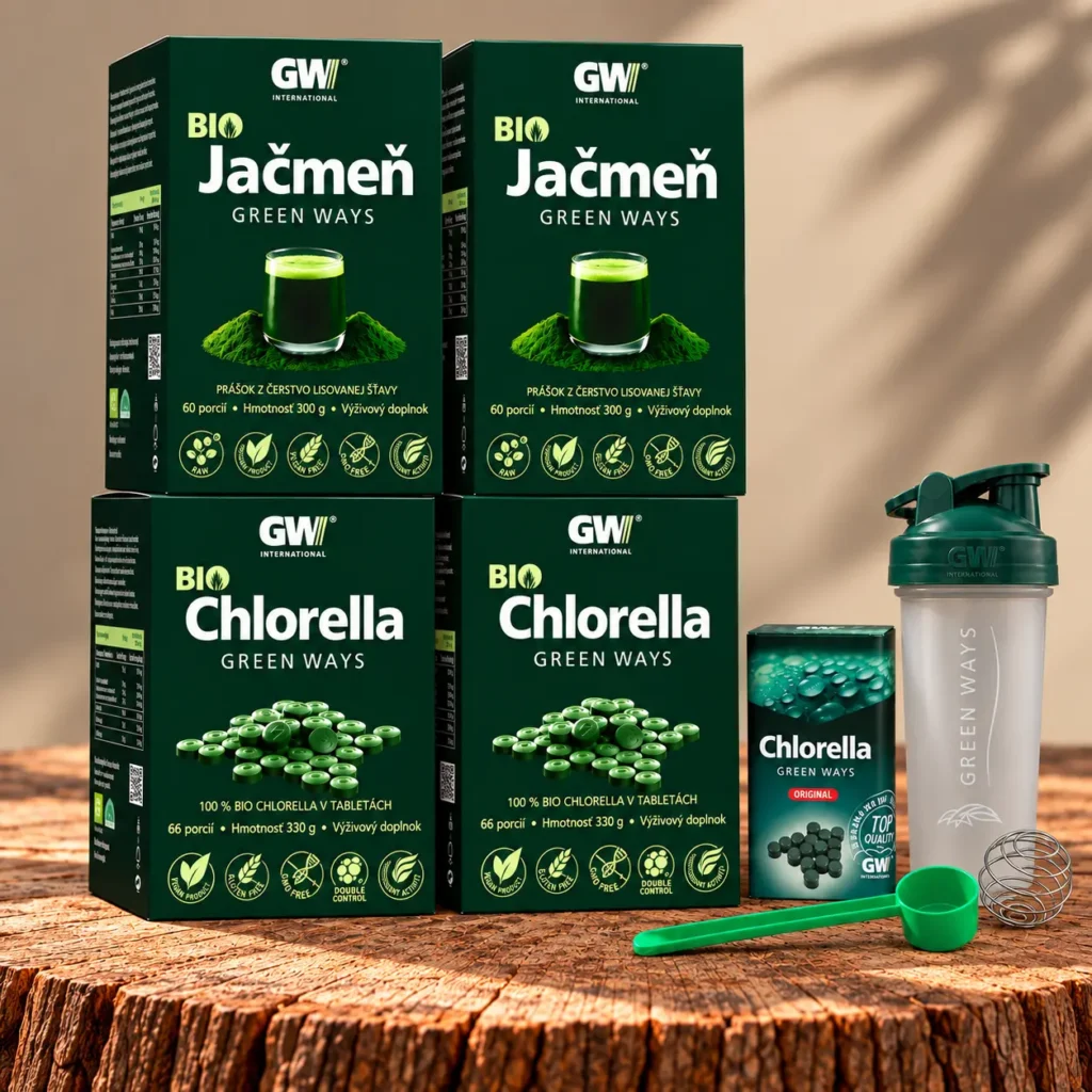 jacmen chlorella 3+1 green ways
