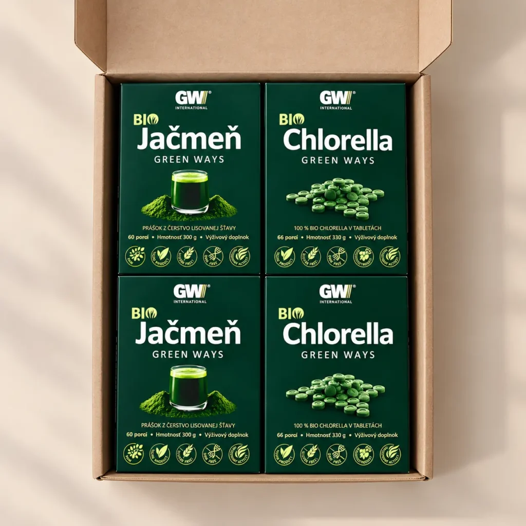 jacmen chlorella vyhodne balenie 3+1